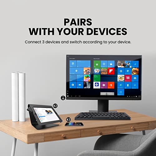 Portronics Bubble Multimedia Wireless Keyboard