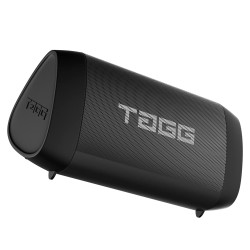 TAGG Sonic Angle 2 14W Portable Bluetooth Speakers Wireless with Dedicated Bass Radiator || Dual Stereo, Waterproof, 10 hrs Continuous Battery Life- Active Black