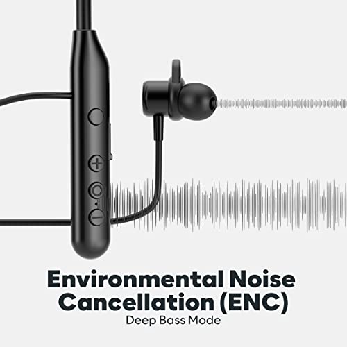 GOVO GOKIXX 621 Bluetooth Neckband, 22 Hours Battery, ENC Technology Platinum Black GOVO GOKIXX 621 Bluetooth Neckband, 22 Hours Battery, ENC Technology Platinum Black