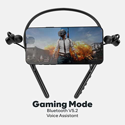 GOVO GOKIXX 621 Bluetooth Neckband, 22 Hours Battery, ENC Technology Platinum Black GOVO GOKIXX 621 Bluetooth Neckband, 22 Hours Battery, ENC Technology Platinum Black