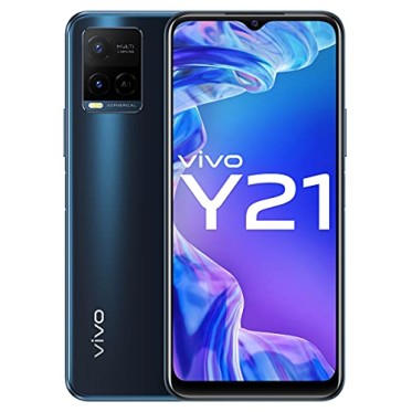 Vivo Y21 (2021) (Midnight Blue, 4GB RAM, 128GB Storage) Refurbished