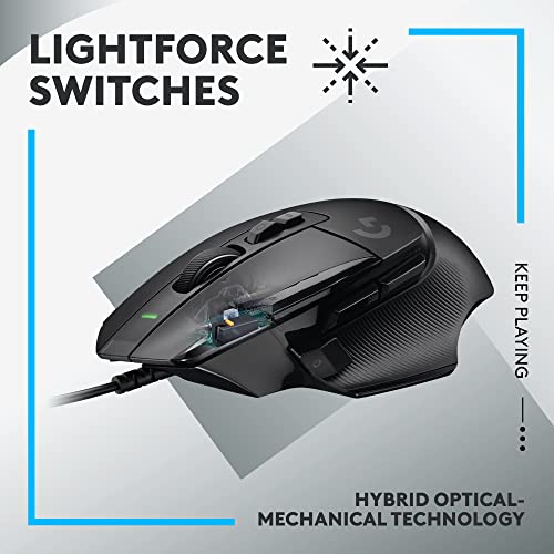 Logitech G502 X Lightspeed Plus Wireless RGB Gaming Mouse Black Logitech G502 X Lightspeed Plus Wireless RGB Gaming Mouse Black