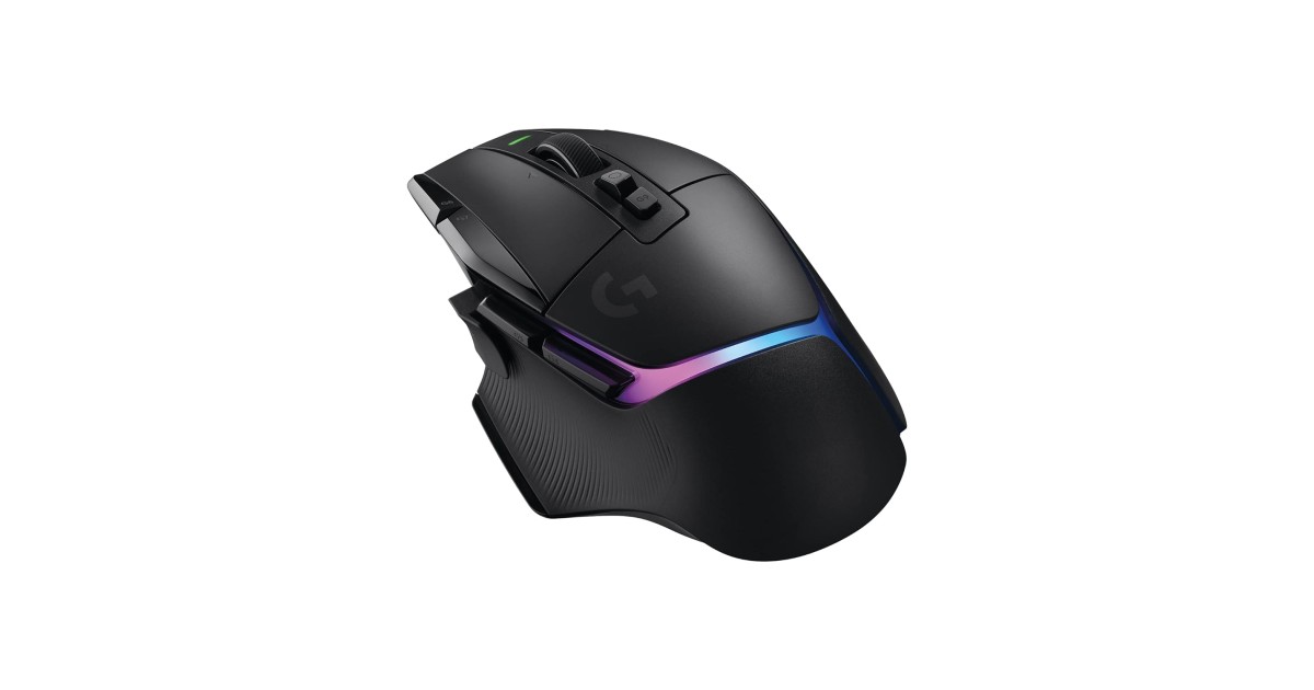 Logitech G502 X Lightspeed Plus Wireless RGB Gaming Mouse Black