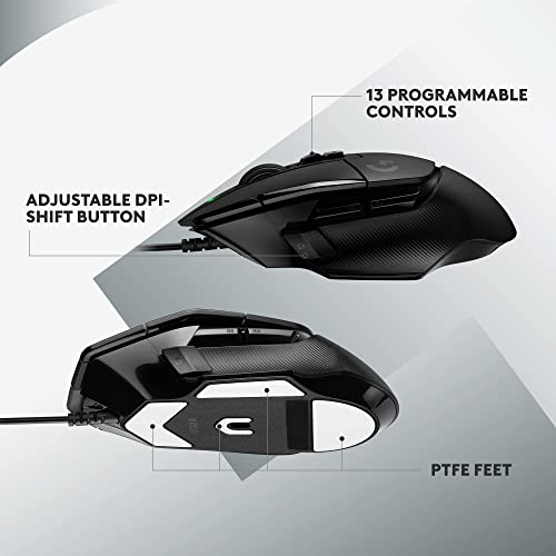 Logitech G502 X Lightspeed Plus Wireless RGB Gaming Mouse Black Logitech G502 X Lightspeed Plus Wireless RGB Gaming Mouse Black