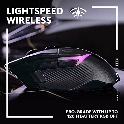 Logitech G502 X Lightspeed Plus Wireless RGB Gaming Mouse Black Logitech G502 X Lightspeed Plus Wireless RGB Gaming Mouse Black