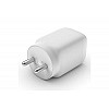 Belkin 65W GaN Dual USB-C (Type C) PD 3.0 Fast Charger with Pps Technology, Compact Size for iPhone 15, 14, 13, 12,- White