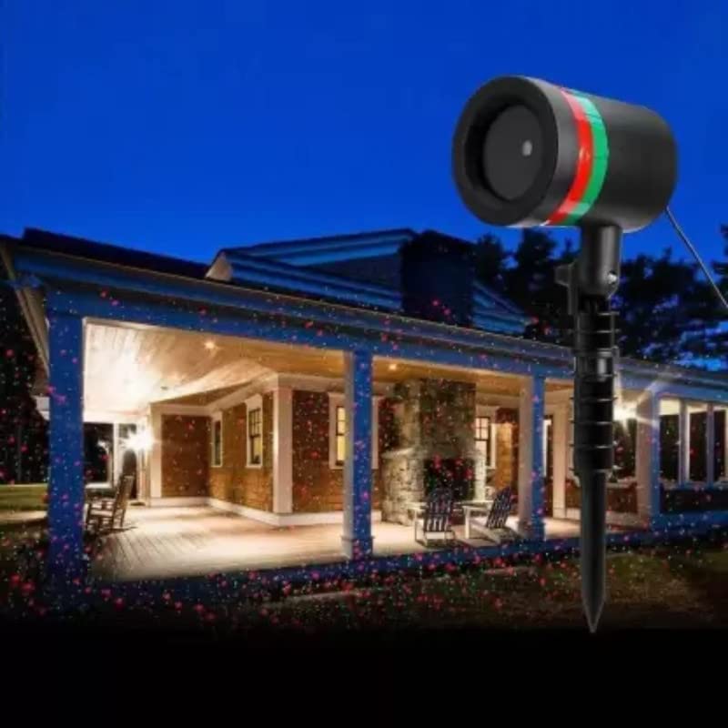 Airtree Star Shower LED Outdoor/Indoor Laser Projected Light Home, Office, Diwali, Christmas, Navratri