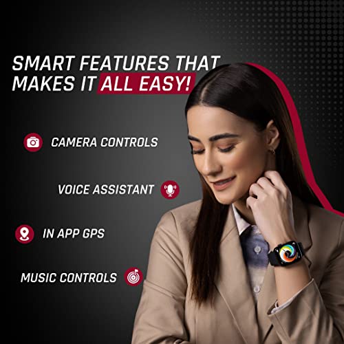 HAMMER Pulse Ace Pro Bluetooth Calling Smartwatch with Aluminium Alloy Body (Black) HAMMER Pulse Ace Pro Bluetooth Calling Smartwatch with Aluminium Alloy Body (Black)