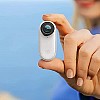 insta360 GO2 Small Action Camera, Weighs 27 g, Waterproof Upto 4 Meters, Image Stabilization, (2.54/5.8cm) Sensor (32GB Memory)