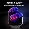 CrossBeats Ignite S3 Max Advanced Dual chip Bluetooth Calling Smart Watch, 1.91” 3D Curved UHD Display Black