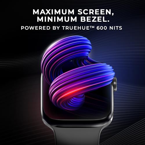 CrossBeats Ignite S3 Max Advanced Dual chip Bluetooth Calling Smart Watch, 1.91” 3D Curved UHD Display Black CrossBeats Ignite S3 Max Advanced Dual chip Bluetooth Calling Smart Watch, 1.91” 3D Curved UHD Display Black