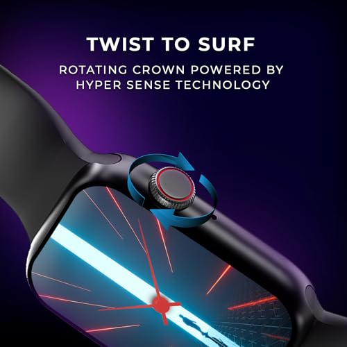CrossBeats Ignite S3 Max Advanced Dual chip Bluetooth Calling Smart Watch, 1.91” 3D Curved UHD Display Black CrossBeats Ignite S3 Max Advanced Dual chip Bluetooth Calling Smart Watch, 1.91” 3D Curved UHD Display Black