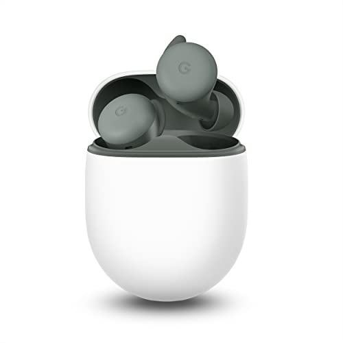 Google Nest Pixel Buds A-Series - In-Ear Wireless Earbuds - Headphones with Bluetooth with Mic-Dark Olive Google Nest Pixel Buds A-Series - In-Ear Wireless Earbuds - Headphones with Bluetooth with Mic-Dark Olive