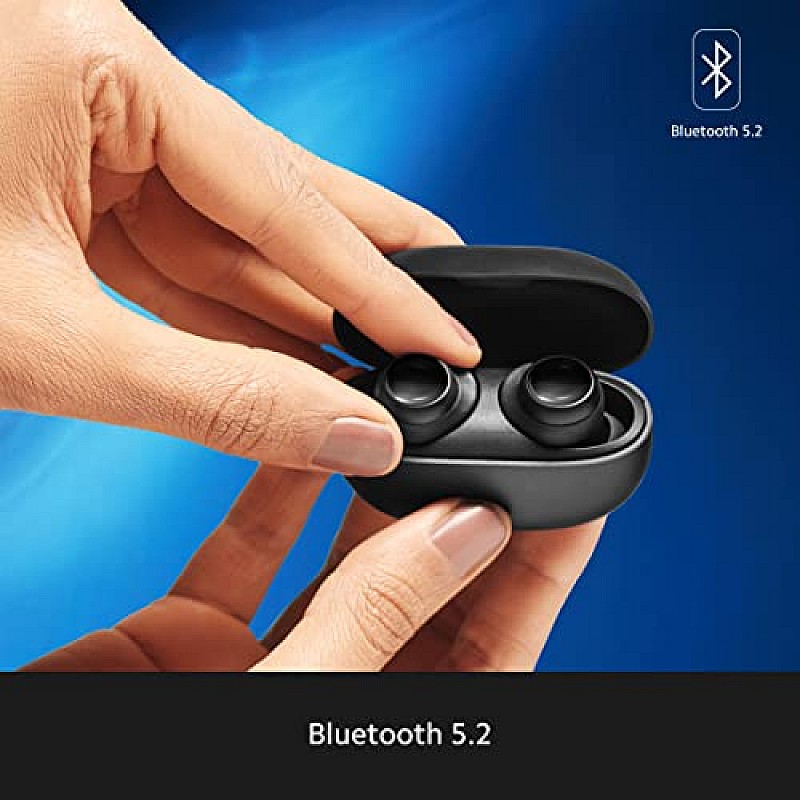 Redmi Buds 3 Lite, True Wireless in Ear Earbuds with Mic, Bluetooth (Black)