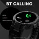 SENS EINSTEYN 1 Smartwatch with AMOLED 3.5 (1.39) Round Display (Granite Black)