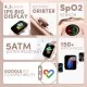 SENS NUTON 1 with 1.7 IPS Display, Orbiter, 5ATM & 150+ Watch Faces & Free Additional Strap (Rose Pink)