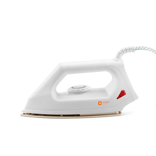 Orient Electric Fabrismooth 1000W Dry iron (Press) Non-stick Weilburger coating ISI certified Orient Electric Fabrismooth 1000W Dry iron (Press) Non-stick Weilburger coating ISI certified