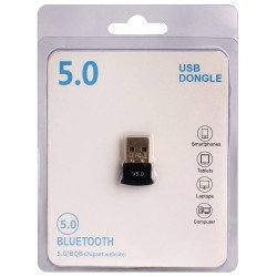 GENERIC Ultra-Mini Bluetooth CSR 4.0 USB Dongle Adapter for Windows Computer ( Black:Golden)