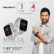 Fire-Boltt Ninja Call Pro Plus 1.83" Smart Watch with Bluetooth Calling, AI Voice Assistance (Grey)