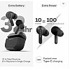 Boult Audio AirBass GearPods with 32H Playtime Bluetooth Wireless In Ear Earbuds (Black)