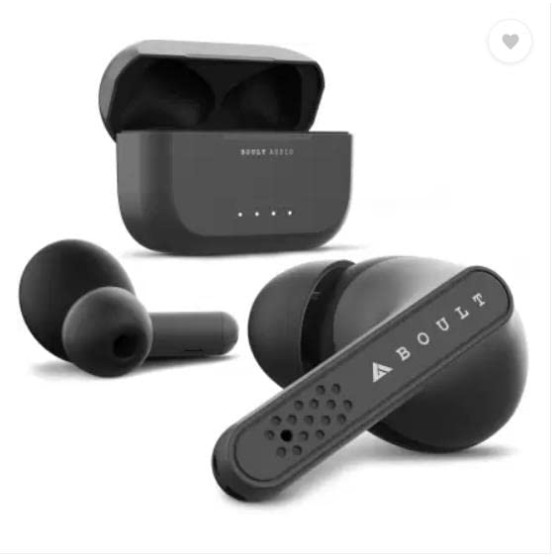 Boult Audio AirBass GearPods with 32H Playtime Bluetooth Wireless In Ear Earbuds (Black) Boult Audio AirBass GearPods with 32H Playtime Bluetooth Wireless In Ear Earbuds (Black)