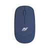 Ant Value FKBRI05 Wireless Keyboard Mouse Combo 110 Keys Full Size Ultra Thin Keyboard for Laptop (Blue)