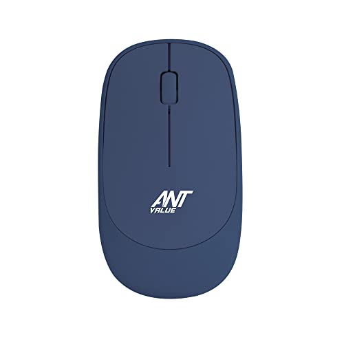 Ant Value FKBRI05 Wireless Keyboard Mouse Combo 110 Keys Full Size Ultra Thin Keyboard for Laptop (Blue) Ant Value FKBRI05 Wireless Keyboard Mouse Combo 110 Keys Full Size Ultra Thin Keyboard for Laptop (Blue)