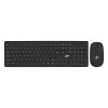 Ant Value FKBRI05 Wireless Keyboard Mouse Combo 110 Keys Full Size Ultra Thin Keyboard for Laptop (Blue)