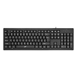 Ant Value FKBRI01 Ultra-Slim Compact USB Wired Keyboard for Mac and PC,Windows 10/8 / 7 / Vista/XP, Spill-Resistant Silent Keyboard – Membrane Water-Resistant Coating 10 Million Keystrokes (Black)