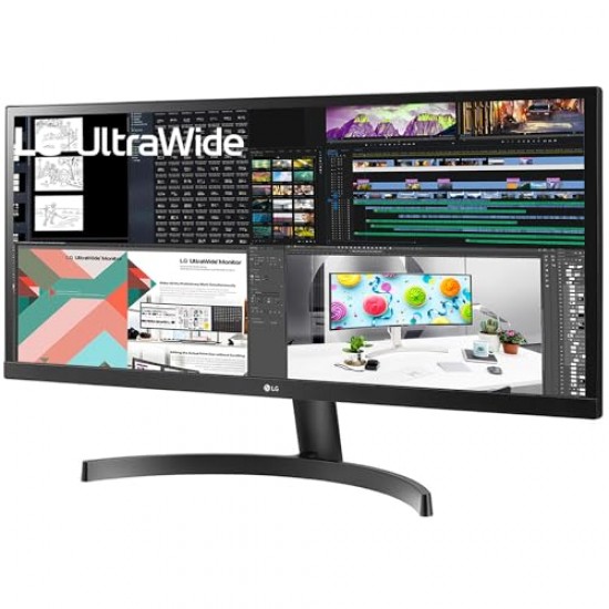LG 29 INCH Ultra Wide21:9 LCD 2560 X 1080 Pixels IPS Display Monitor 29WL500 (Black)