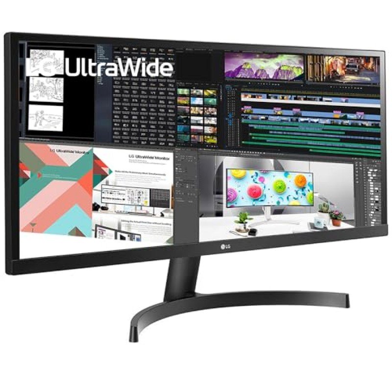 LG Ultrawide 29Wp60G 29 Inch Wfhd 2560 X 1080 Pixels IPS Gaming Monitor with 1Ms Response Rate, 75Hz Refresh Rate Black