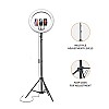 Amazon Basics LED Ring Light (14-inch) with Tripod Stand & Mini Tripod, and Dual Temperature Modes