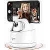 Hohem Go, Auto Face Tracking Tripod, 360° Rotation Selfie Stand for Phone & Tablet, Smart Tracking Phone Holder with Gesture Control