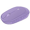 Ambrane SliQ Wireless Optical Mouse with 2.4GHz, USB Nano Dongle,  (Orchid Purple)