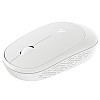 Ambrane SliQ Wireless Optical Mouse with 2.4GHz, USB Nano Dongle,, Comfortable Grip (Grey)