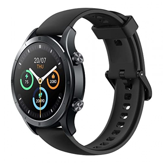 realme Smart Watch R100 100+ Watch Faces 1.32 Inch HD Color Display Long Lasting Battery Life Auto Activity Tracker Black Color