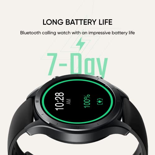 realme Smart Watch R100 100+ Watch Faces 1.32 Inch HD Color Display Long Lasting Battery Life Auto Activity Tracker Black Color realme Smart Watch R100 100+ Watch Faces 1.32 Inch HD Color Display Long Lasting Battery Life Auto Activity Tracker Black Color
