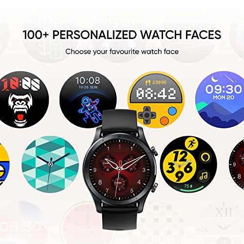 realme Smart Watch R100 100+ Watch Faces 1.32 Inch HD Color Display Long Lasting Battery Life Auto Activity Tracker Black Color realme Smart Watch R100 100+ Watch Faces 1.32 Inch HD Color Display Long Lasting Battery Life Auto Activity Tracker Black Color