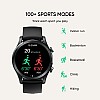 realme Smart Watch R100 100+ Watch Faces 1.32 Inch HD Color Display Long Lasting Battery Life Auto Activity Tracker Black Color