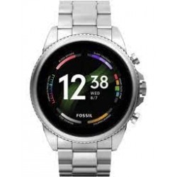 Fossil Gen 6 Smartwatch Digital Black Dial Men's Watch-FTW4060