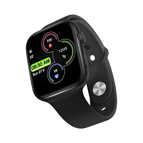 WRISTIO 3 1.85" HD, Bluetooth Calling Smart Watch, 50+ Sports Modes, Rotating Crown, 15 days battery life (Black) WRISTIO 3 1.85" HD, Bluetooth Calling Smart Watch, 50+ Sports Modes, Rotating Crown, 15 days battery life (Black)
