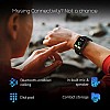 WRISTIO 3 1.85" HD, Bluetooth Calling Smart Watch, 50+ Sports Modes, Rotating Crown, 15 days battery life (Black)