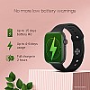 WRISTIO 3 1.85" HD, Bluetooth Calling Smart Watch, 50+ Sports Modes, Rotating Crown, 15 days battery life (Black)