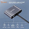 Tukzer 4-in-1 Type-C Hub to HDMI 4K 30Hz, VGA 1080P 60Hz, USB 3.0 Data, 100W PD, MultiPort Adapter