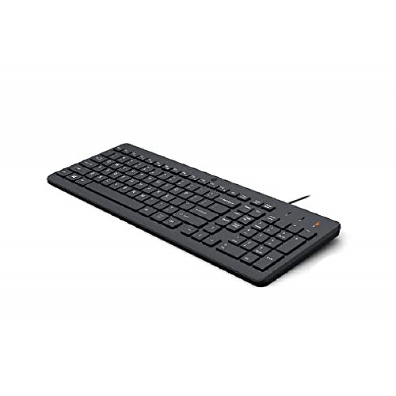 HP 150 Wired USB Keyboard Black