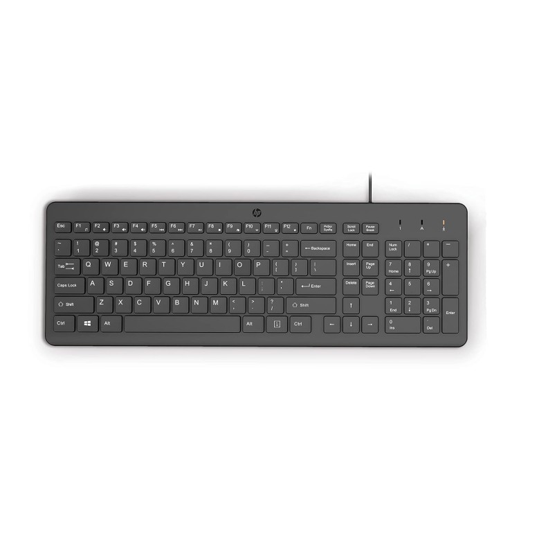 HP 150 Wired USB Keyboard Black HP 150 Wired USB Keyboard Black