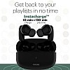 Noise Buds Connect Truly Wireless in Ear Earbuds with 50H Playtime, Quad Mic with ENC, Instacharge (Carbon Black)