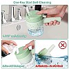 AIRTREE 4 in 1 Food Processor Electric Vegetable Cutter USB Cordless Vegetable Slicer Chopper Electric Small Food Processor