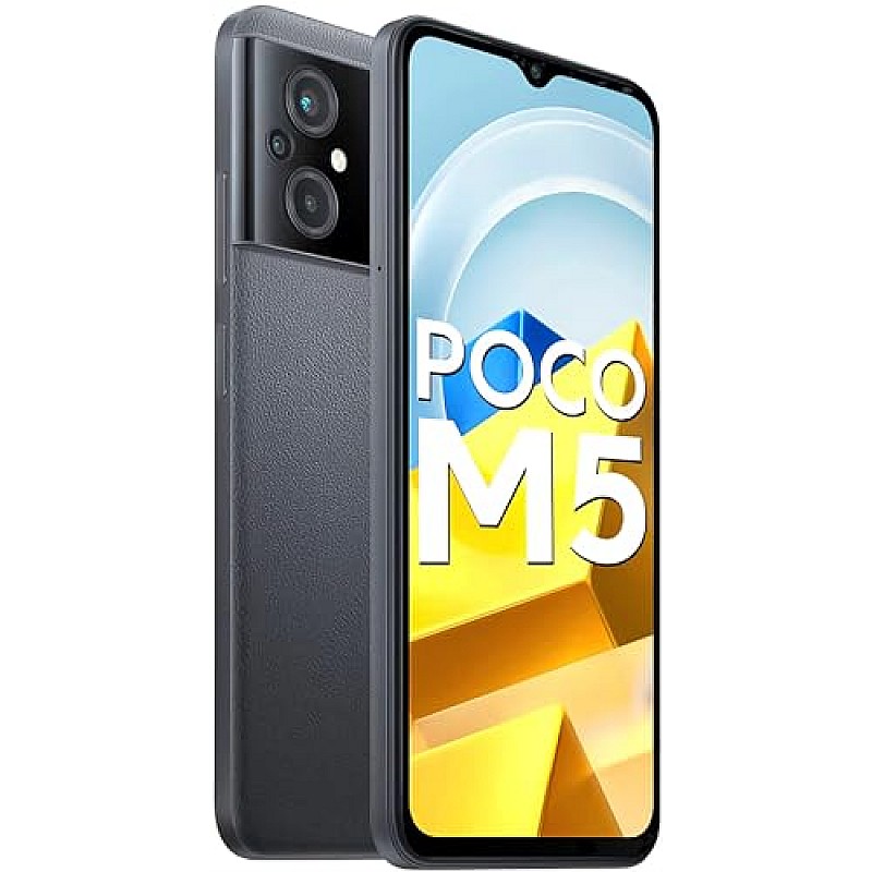 POCO M5 (Power Black, 64 GB) (4 GB RAM) Refurbished