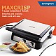 Crompton MaxCrisp 4 Slice Sandwich Maker 2000W with Timer and 180 Degrees Barbecue Grill